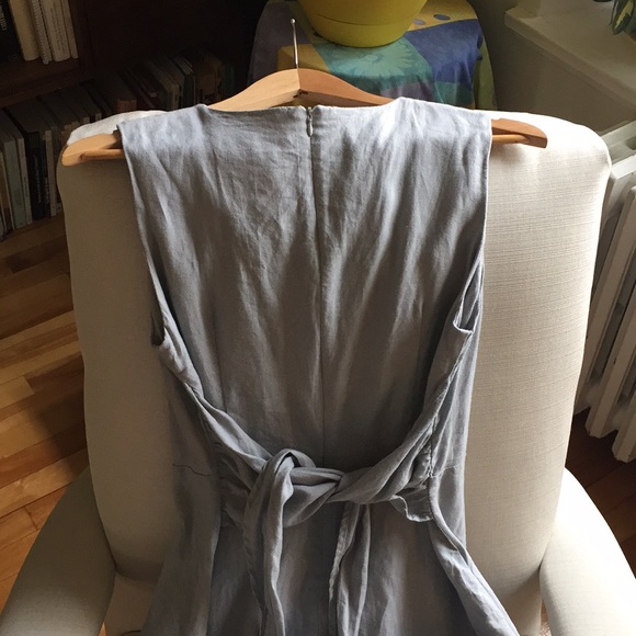 Linen dress robe - Picture 2 of 3
